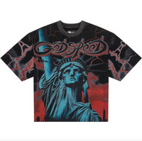 Godspeed Voltage Tee Red