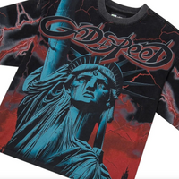 Godspeed Voltage Tee Red