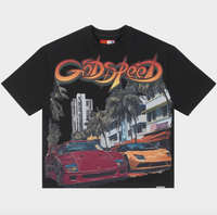 Godspeed Southbeach Drive Tee Black