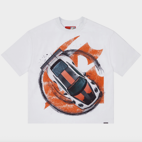 Godspeed Track Mode Miami Superrun Tee White