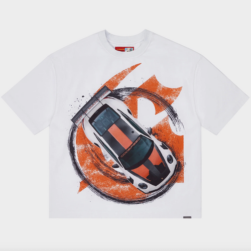 Godspeed Track Mode Miami Superrun Tee White