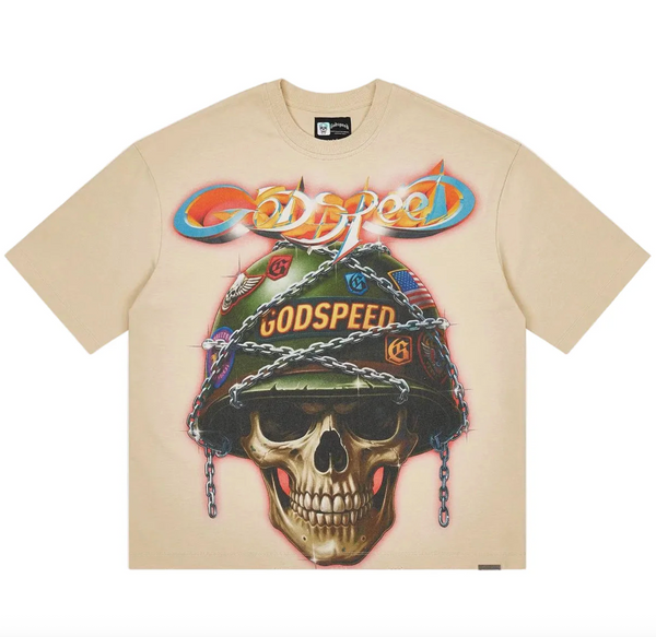 Godspeed Badges Of Honor Bone Tee