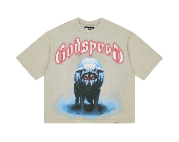 Godspeed W.I.S.C Tee Grey Wash