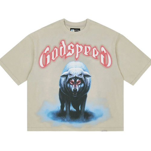 Godspeed W.I.S.C Tee Grey Wash