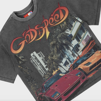 Godspeed South Beach Drive Tee Grey Wash