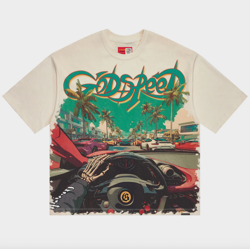 Godspeed Powersteering Bone Tee