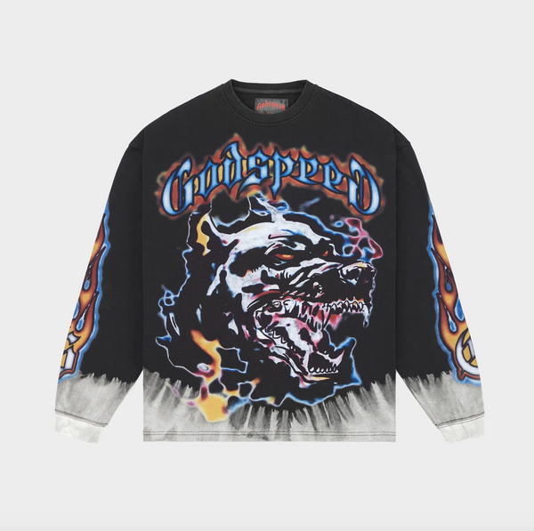 Godspeed Off The Leash LS Black