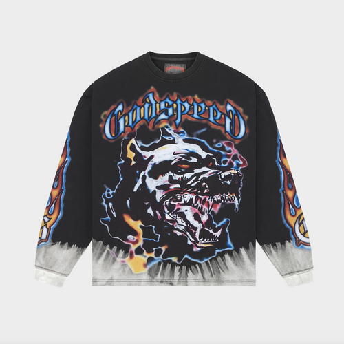 Godspeed Off The Leash LS Black