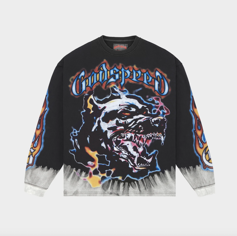Godspeed Off The Leash LS Black