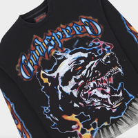 Godspeed Off The Leash LS Black