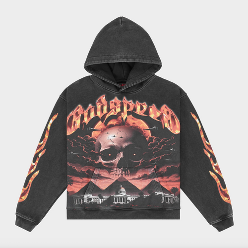 Godspeed Echoes Of Empire Hoodie Black