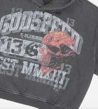 Godspeed Seeing Double Hoodie Grey Wash
