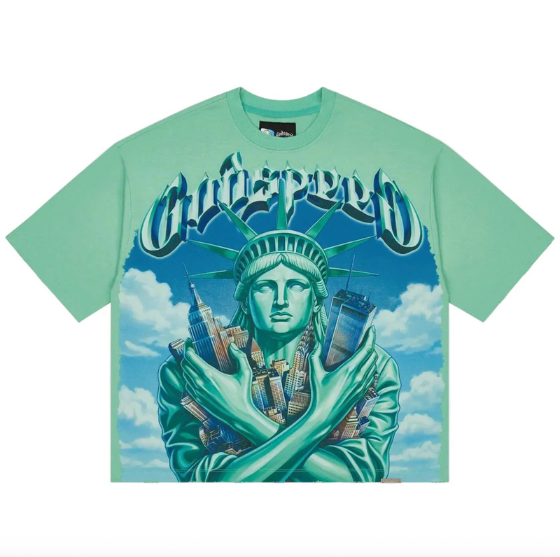 Godspeed Empire Guardian T-Shirt - Aqua
