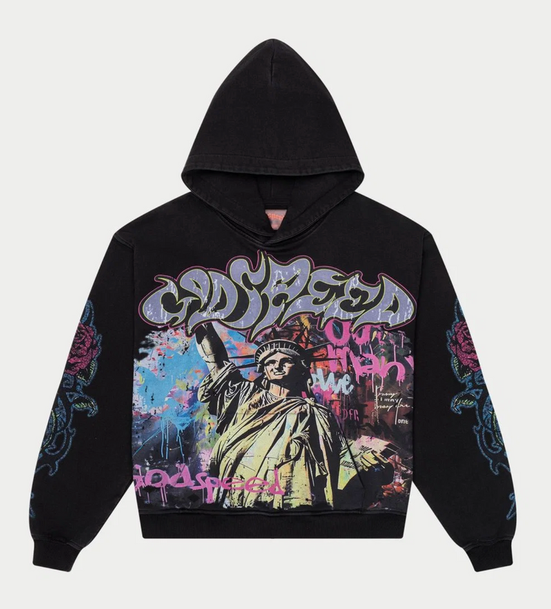Godspeed Vandal Pullover Hoodie Black