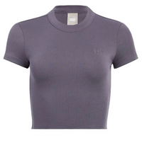 Kith Women Mulberry Tee II Battleship Dark Grey