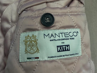 Kith Men Wool Coaches Jacket Rose Size Small