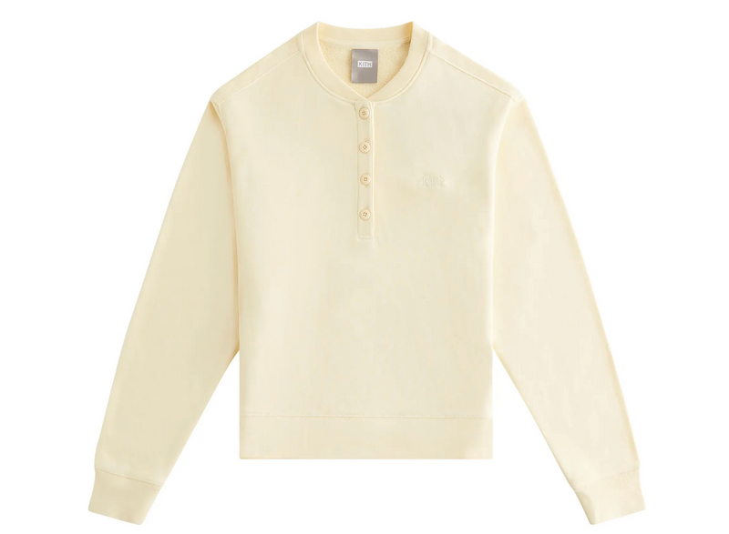 Kith Women's Asher Henley Sweater 'Vital' Size XL