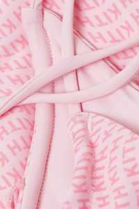 Kith Women's Tova Monogram Wave Tie Bottom 'Pointe' Size XL