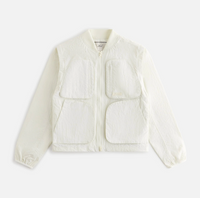 Kith Women's Breckon Convertible Utility Bomber Jacket 'Pebble'