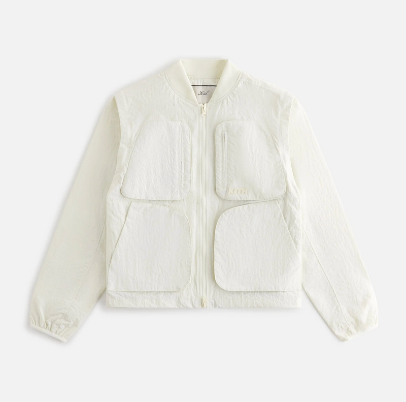 Kith Women's Breckon Convertible Utility Bomber Jacket 'Pebble'
