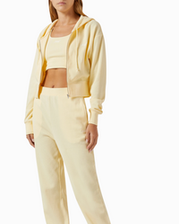 Kith Women's Fallon Waffle Hoodie - Beige Large MSRP: $155 (Copy)