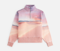 Kith Women's Desert Sunset 1/4 Zip Sweater 'Mabel' Size XS