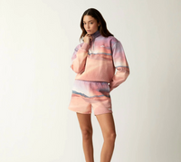 Kith Women's Desert Sunset 1/4 Zip Sweater 'Mabel' Size XS