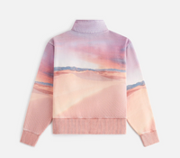 Kith Women's Desert Sunset 1/4 Zip Sweater 'Mabel' Size XS