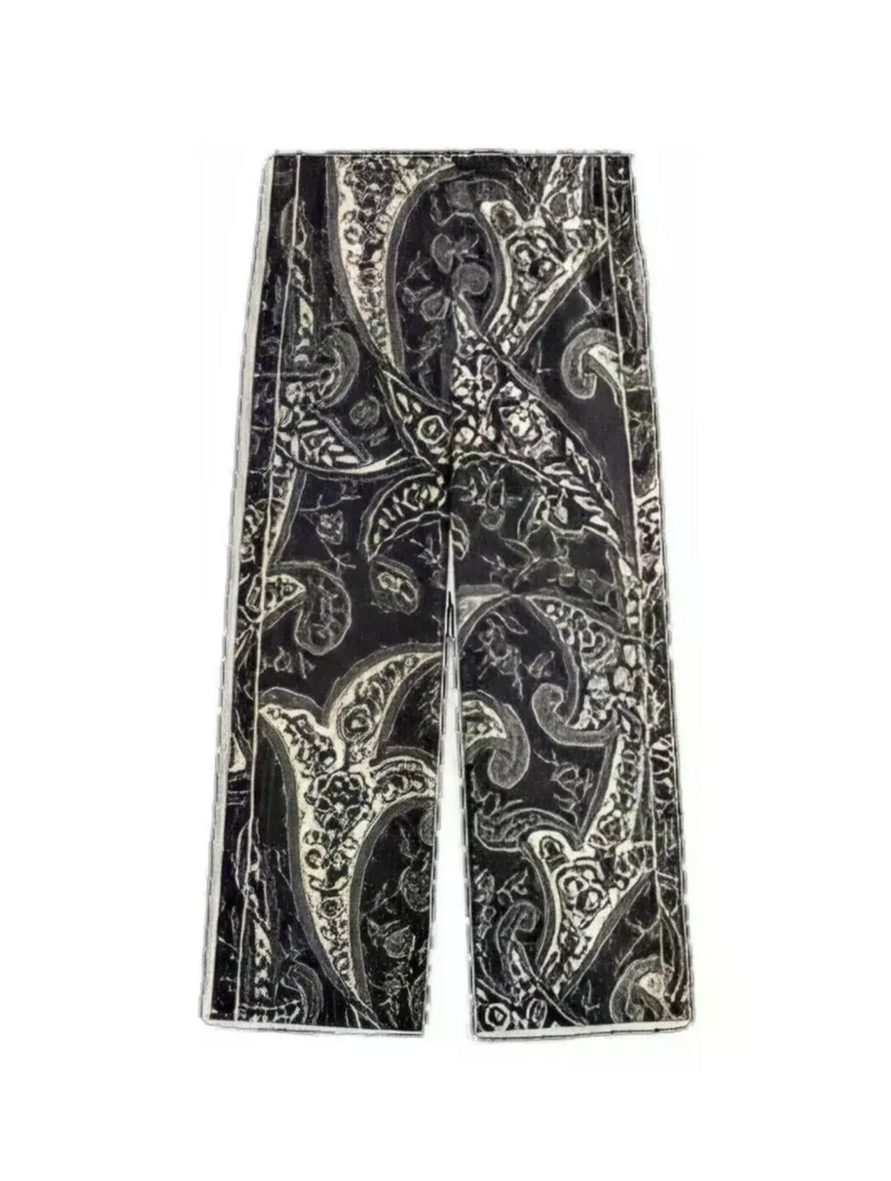Kith Women's Florin Paisley Tearaway Pant 'Black' Size XS