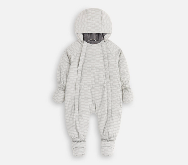 Kith Kids Baby Reflective Monogram Coverall Size 9-12 Months