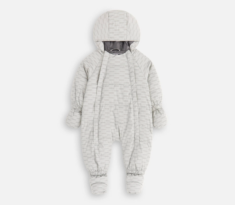 Kith Kids Baby Reflective Monogram Coverall Size 9-12 Months
