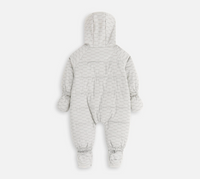 Kith Kids Baby Reflective Monogram Coverall Size 9-12 Months