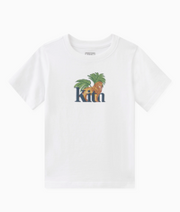Kith Kids Novelty Lion Graphic T-Shirt 'White' Size Large