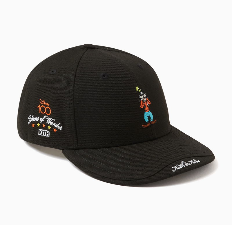 Kith X Disney Kith & Kin Goofy 59Fifty Low Profile Fitted Hat Size 7 5/8