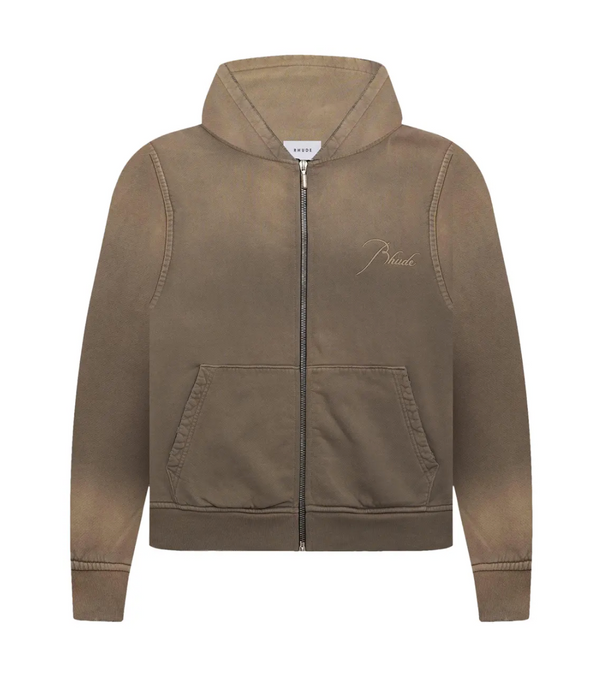 Rhude Zip Up Hoodie 'Sundry Elephant'