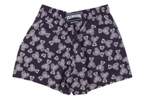 Palm Angels X Vilebrequin Kids Bear Logo Paisley Swim Shorts 'Navy' Size 12