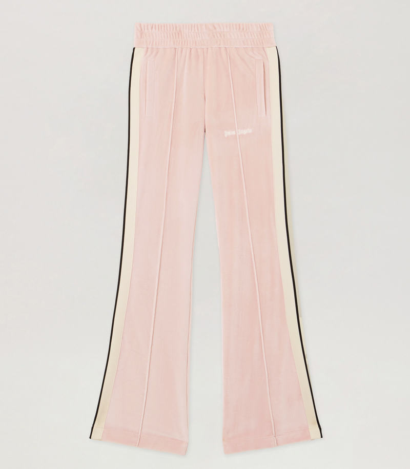 Palm Angels Girls Flaire Track Pants 'Pink/White' Size 10