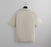 Kith Men's Embroidered Voile Thompson Camp Collar Shirt 'Hallow' Size Medium