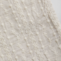 Kith Men's Embroidered Voile Thompson Camp Collar Shirt 'Hallow' Size Medium