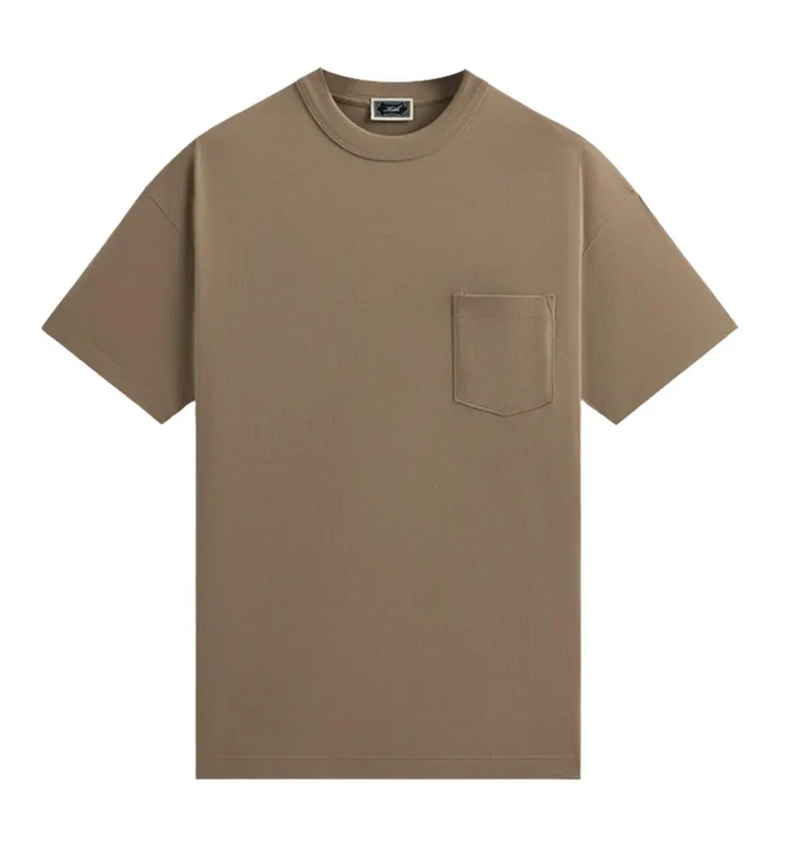 Kith SS Leonard Pocket Tee Factor Brown