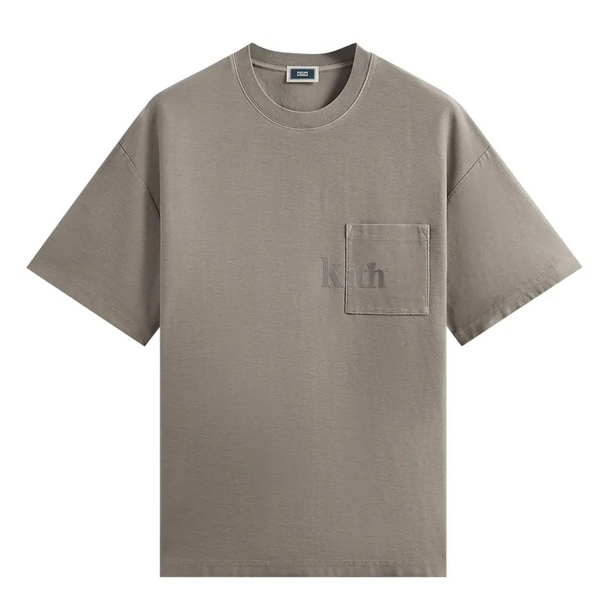 Kith SS Quinn Tee Drift Grey