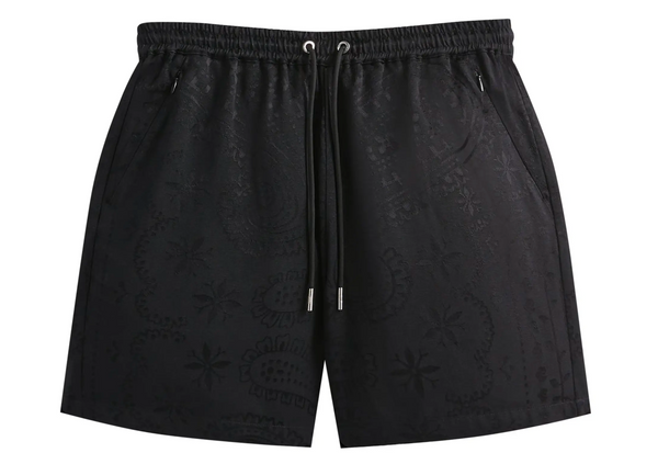 Kith Men's Jacquard Faille Cedar Short 'Black' Size XS