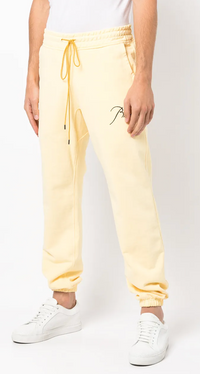 Rhude Pastel Yellow Sweatpants