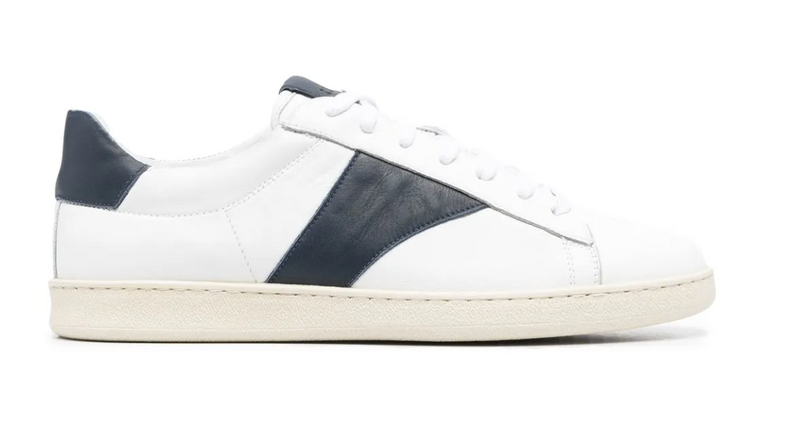 Rhude Court Shoe White Navy