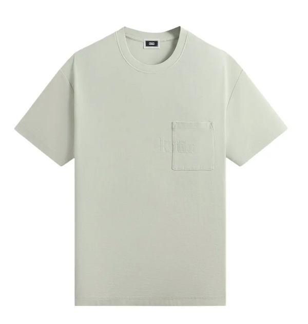 Kith Short Sleeve Quinn Tee Data Green