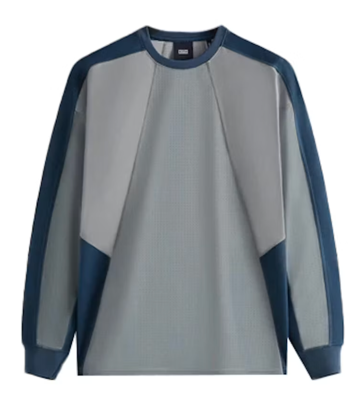 Kith Long Sleeve Panelled Otto Tee Cavan