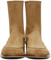 Rhude Lock Suede Boots 'Tan' Size 8 Men's