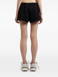 Palm Angels Women's Track Hot Shorts 'Black/White' Size Medium