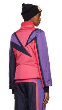 Palm Angels Thunderbolt Ski Jacket Fuchsia Blue