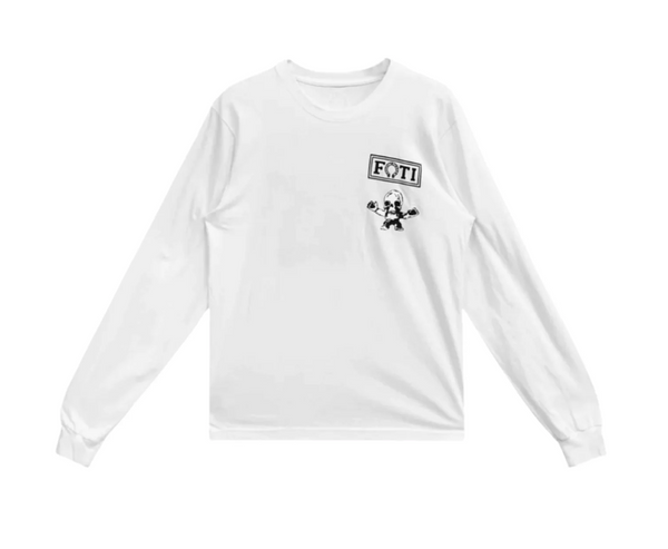 Chrome Hearts Foti Long-Sleeve Shirt White